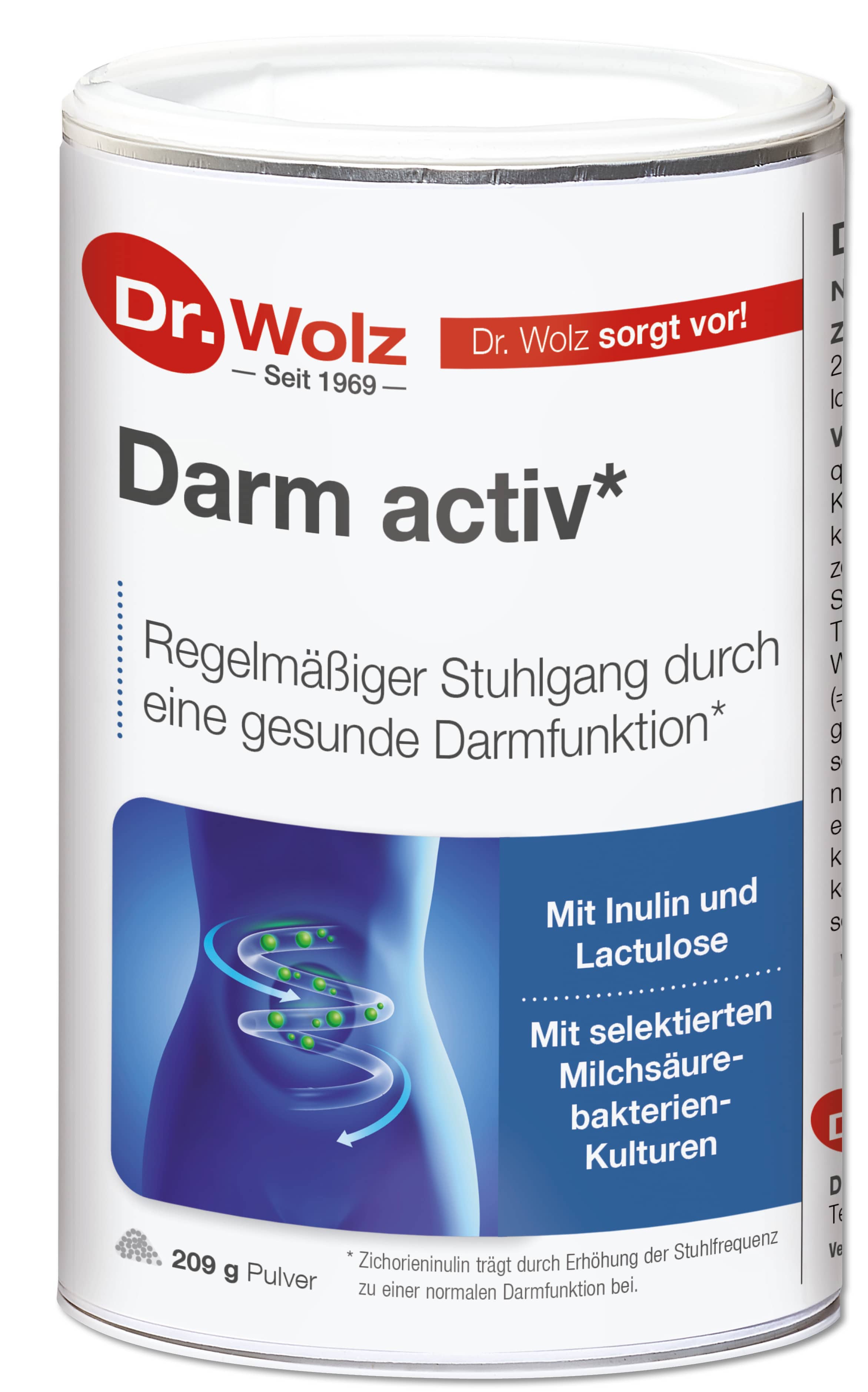 Dr. Wolz Darm activ 209 g Pulver