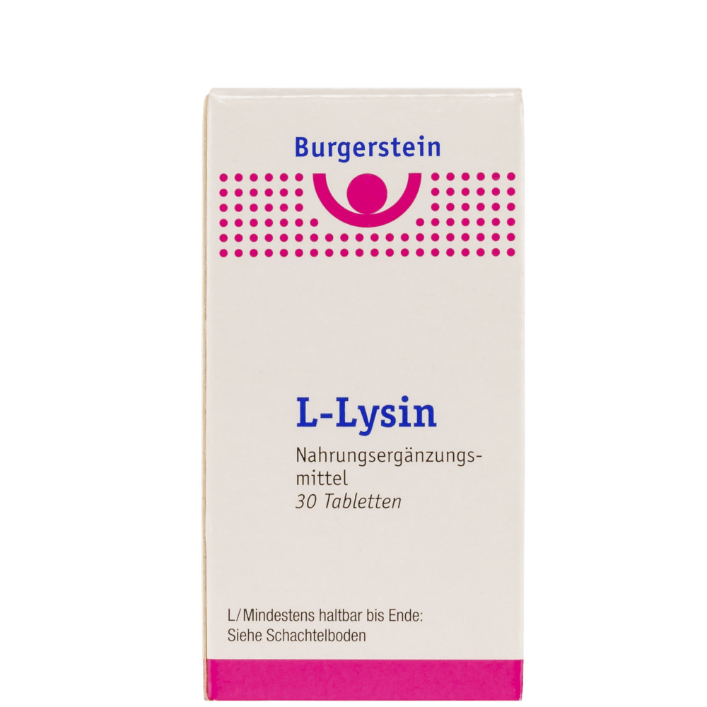 Burgerstein L-Lysin 30 St Tabletten