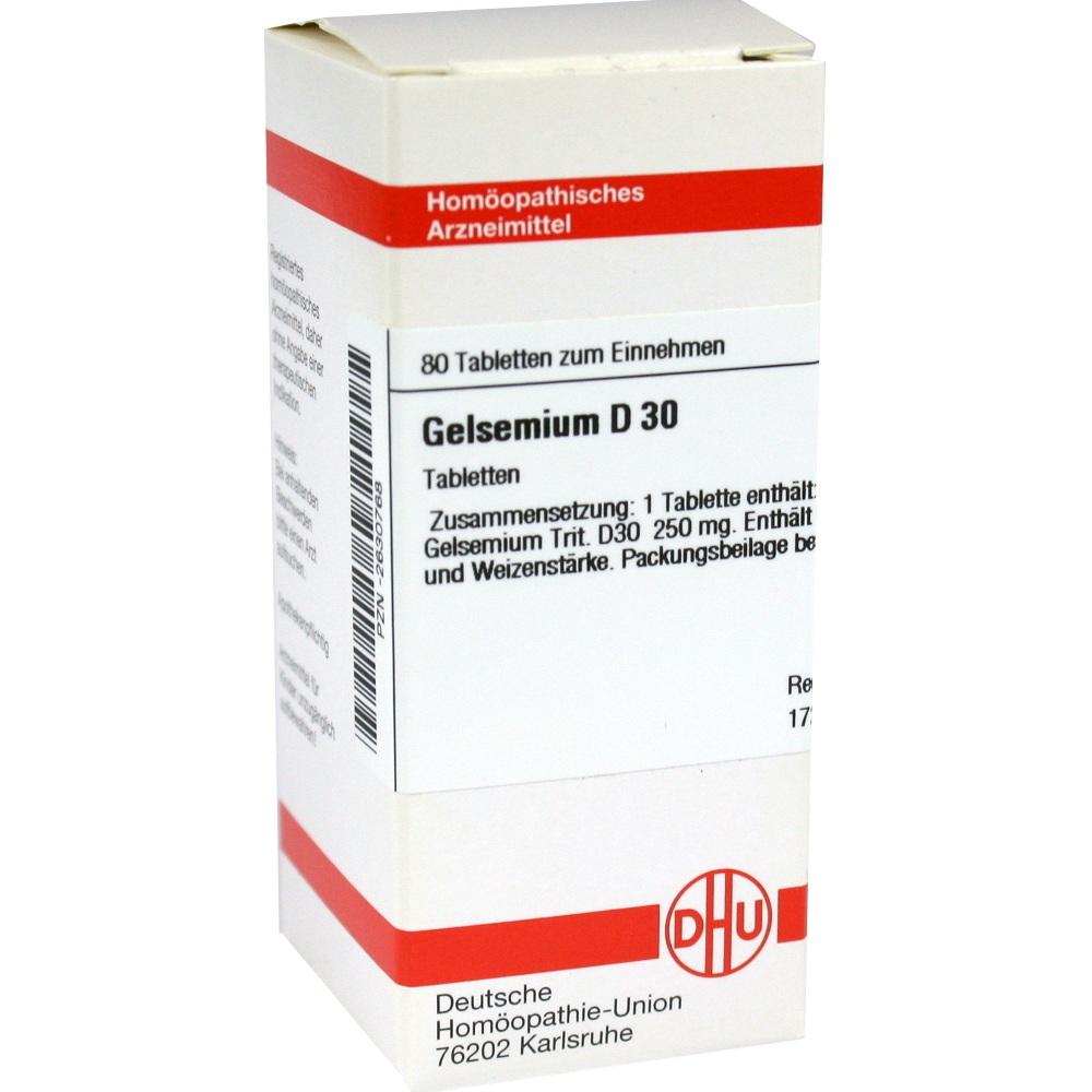 GELSEMIUM D 30 Tabletten 80 St Tabletten