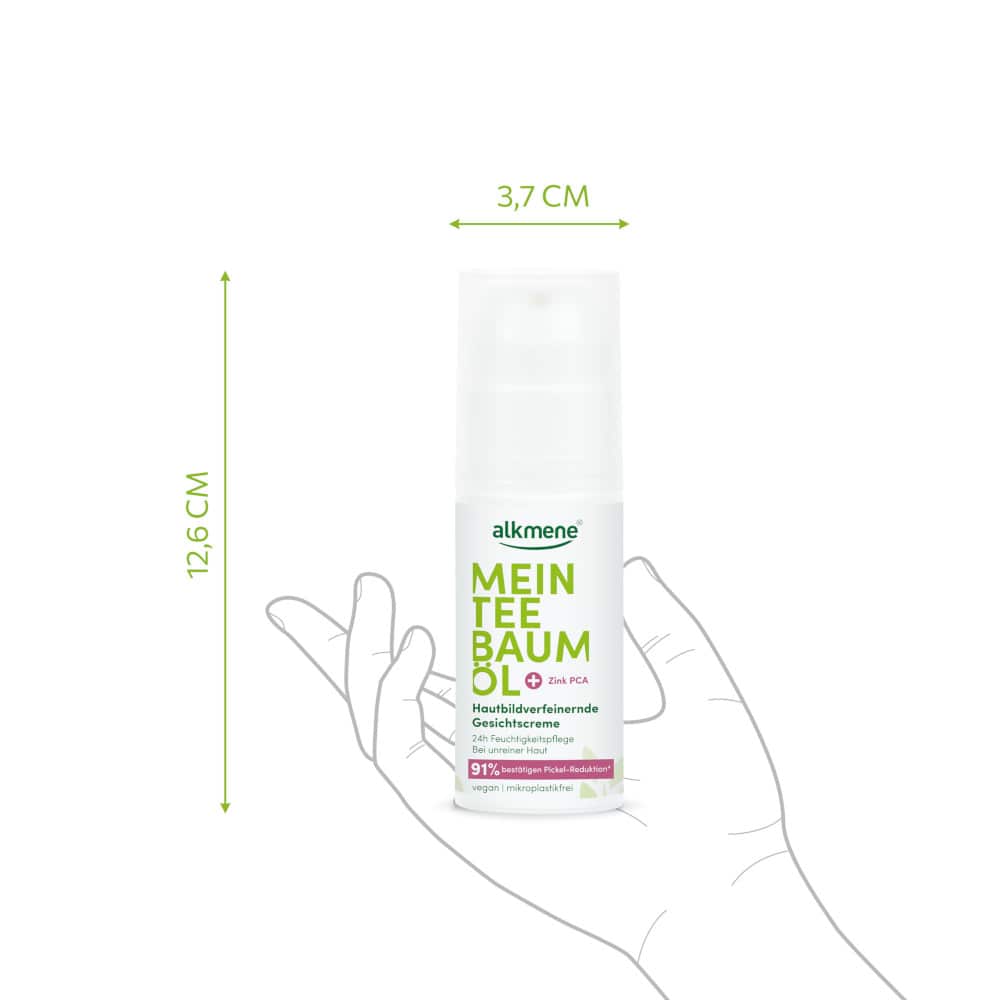 alkmene MEIN TEE BAUM ÖL Hautbildverfeinernde Gesichtscreme 50 ml Creme