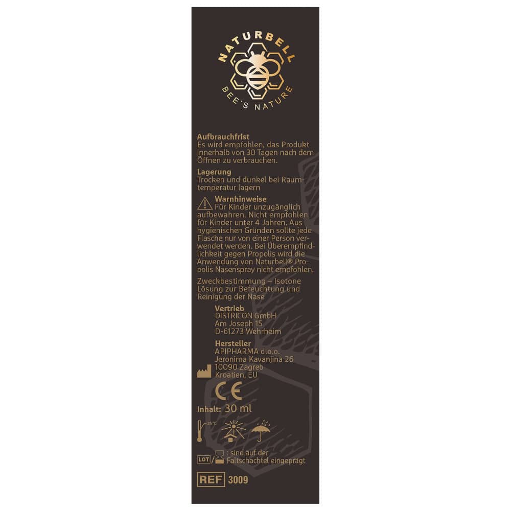 NATURBELL Propolis Nasenspray 30 ml Spray
