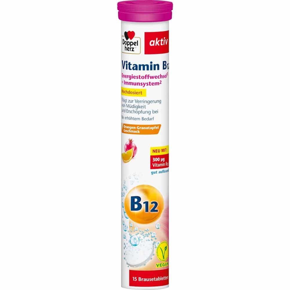 Doppelherz aktiv Vitamin B12 15 St Brausetabletten