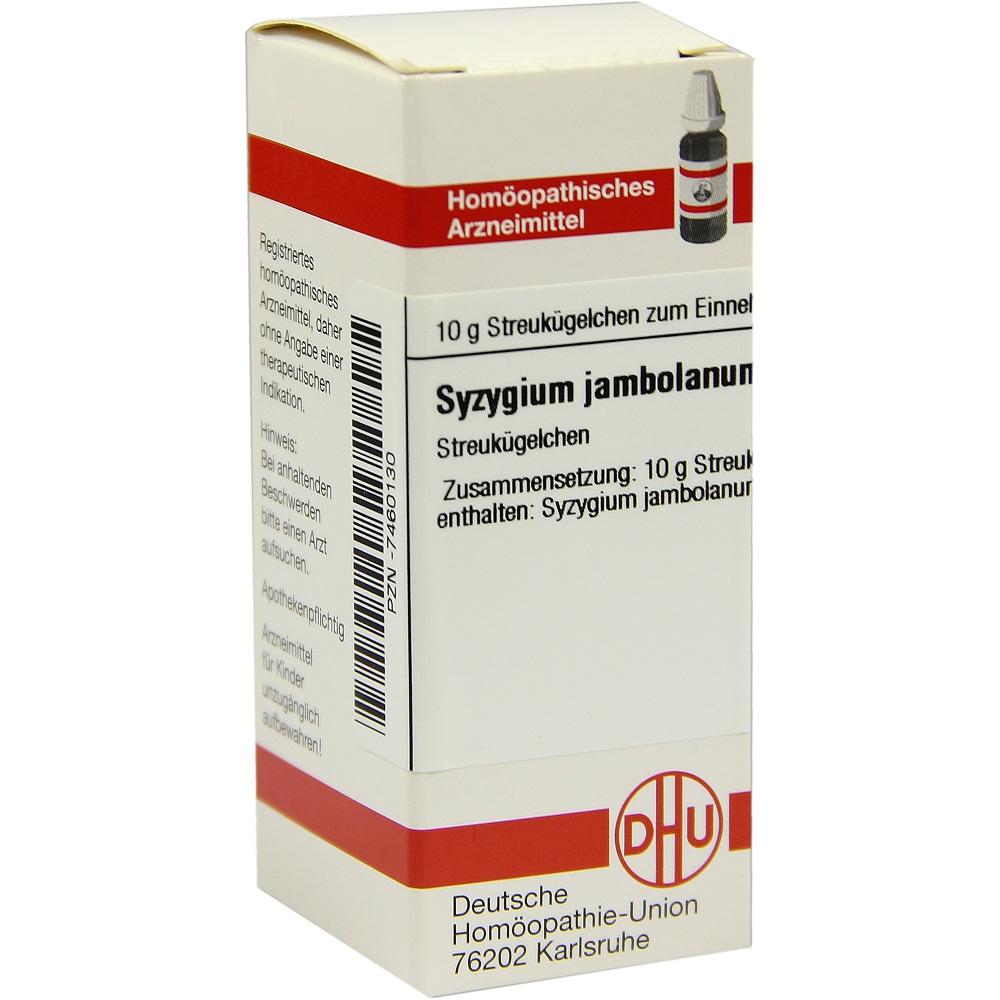 SYZYGIUM JAMBOLANUM D 2 Globuli 10 g Globuli