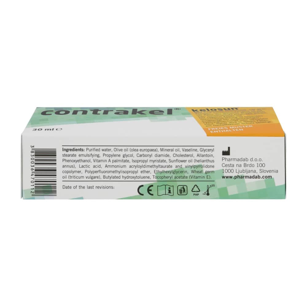 Contrakel Narbencreme mit Kelosun Sonnenschutz 30 ml Creme