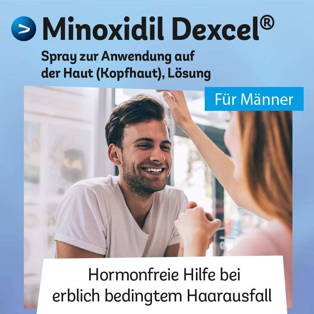 Minoxidil Dexcel 50 mg/ml 3X60 ml Lösung