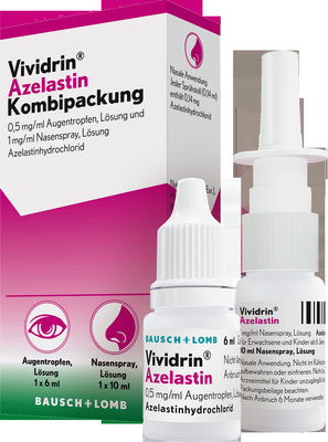 Vividrin Azelastin Kombipackung  1 Packung Kombipackung