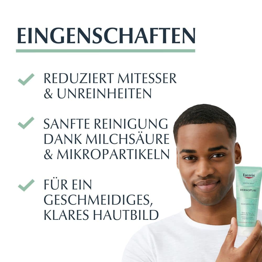 Eucerin DermoPure Waschpeeling + 3 € sparen* 100 ml Körperpflege