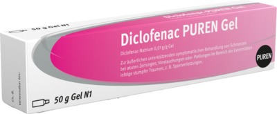 Diclofenac PUREN 50 g Gel