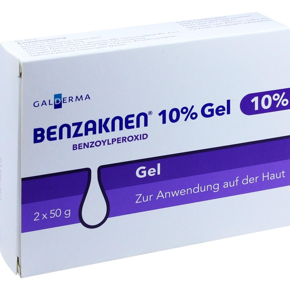 Benzaknen 10% 2X50 g Gel