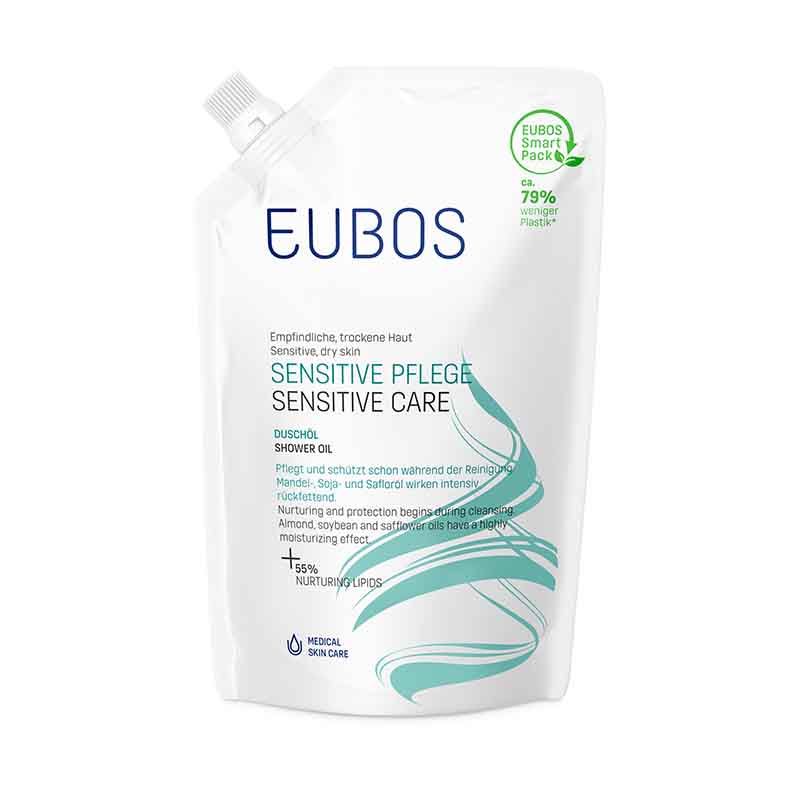 EUBOS SENSITIVE DUSCHÖL F Nachfüllbeutel 400 ml Öl