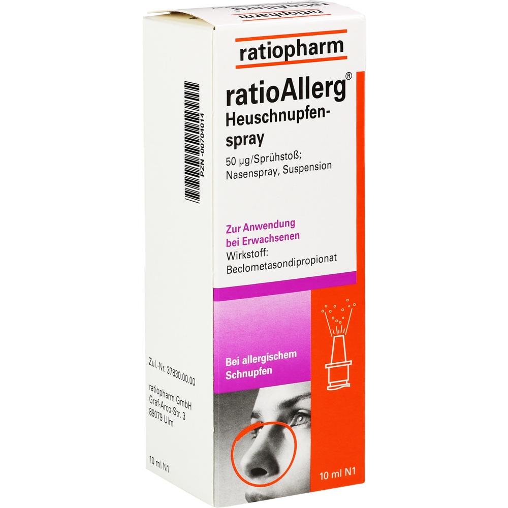 ratioAllerg Heuschnupfenspray 10 ml Nasenspray