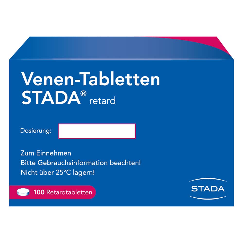 Venen-Tabletten STADA retard 100 St Retard-Tabletten