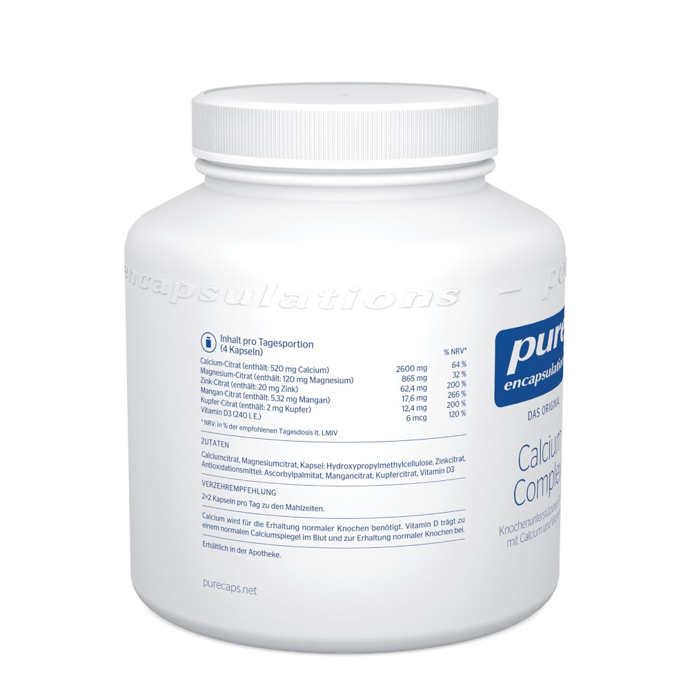 pure encapsulations Calcium Complex  180 St Kapseln