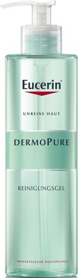 Eucerin DERMOPURE Reinigungsgel gegen Pickel und unreine Haut + 3 € sparen* 400 ml Gel
