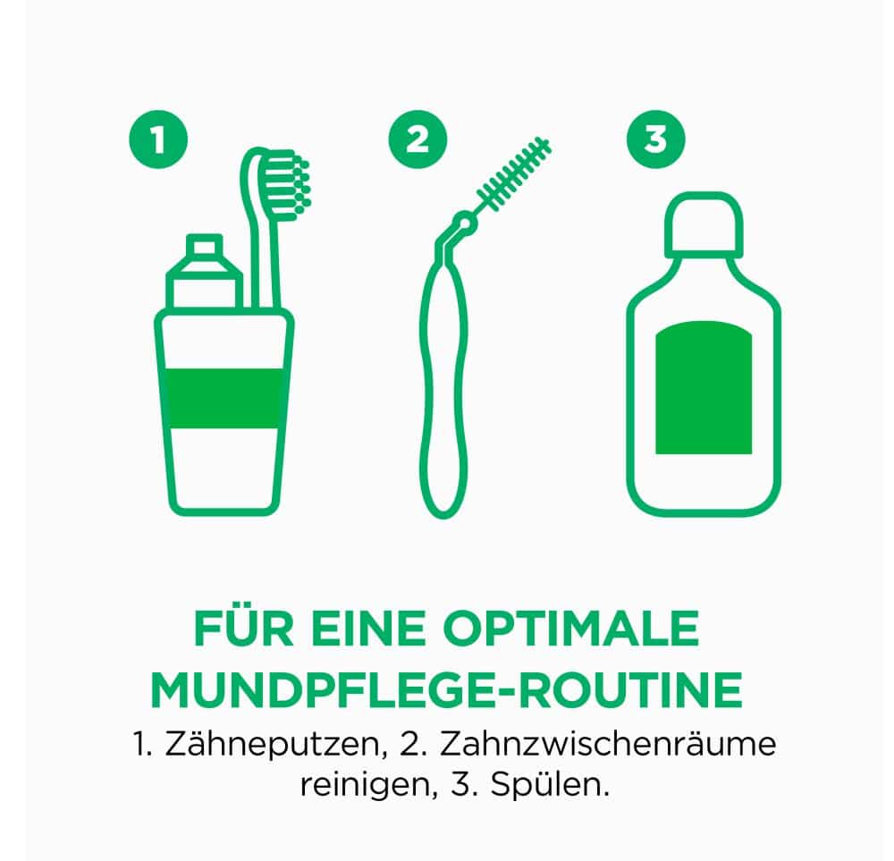 GUM TRAV-LER 0,8mm Kerze rot Interdental+6Kappen 6 St Zahnbürste