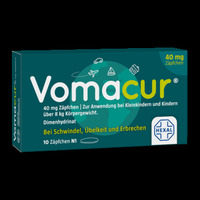 Vomacur 40mg 10 St Suppositorien