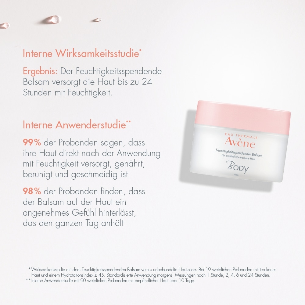 Avène BODY Feuchtigkeitsspendender Balsam 250 ml Balsam