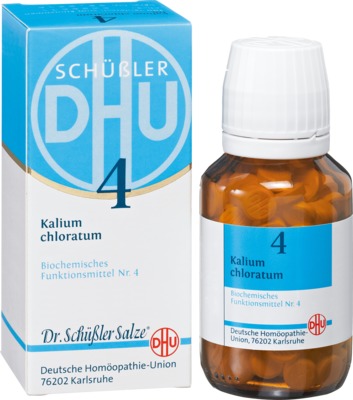 BIOCHEMIE DHU 4 Kalium chloratum D 3 Tabletten 80 St Tabletten