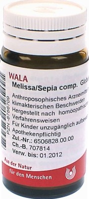 WALA Melissa/Sepia comp. Globuli 20 g Globuli