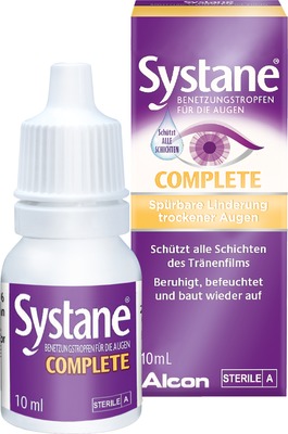 Systane Complete Benetzungstropfen für die Augen 10 ml Augentropfen