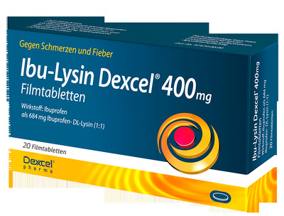Ibu-Lysin Dexcel 400 mg  20 St Filmtabletten