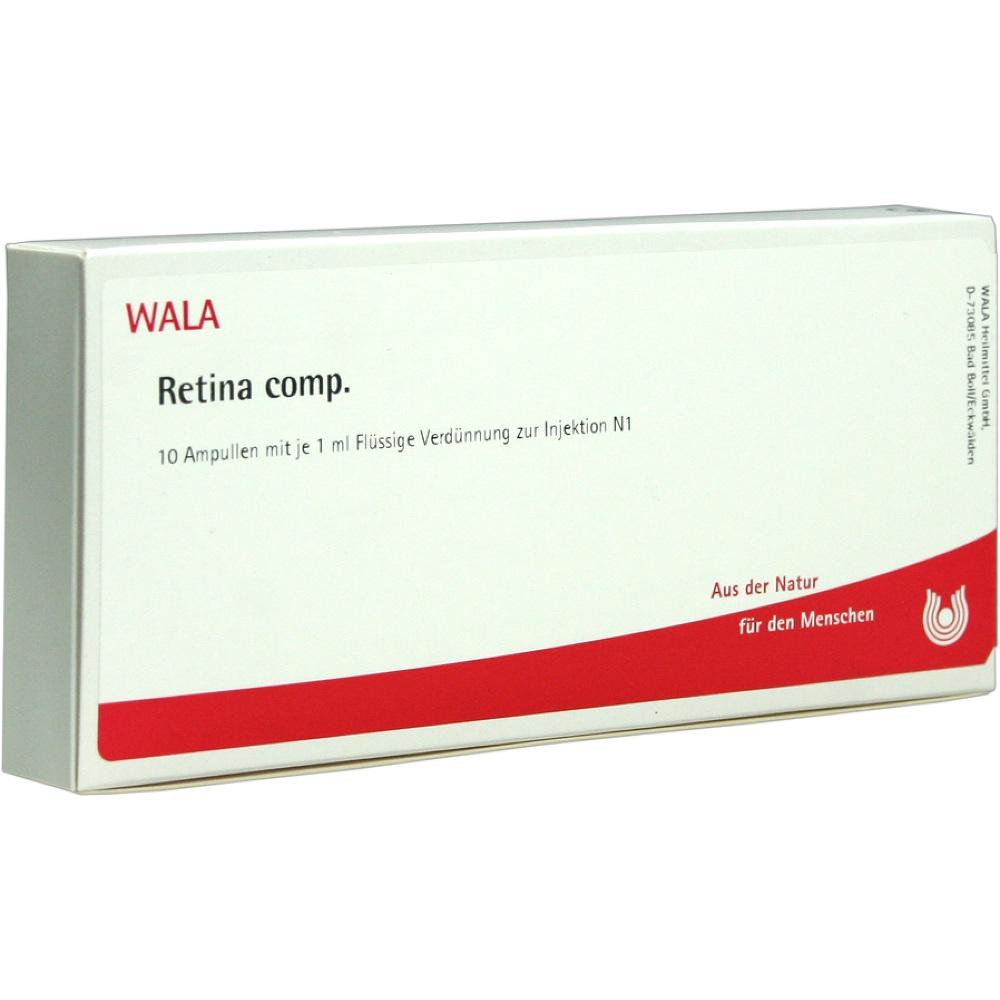 WALA Retina comp. 10X1 ml Ampullen