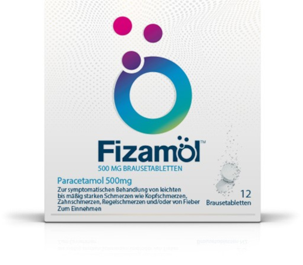 Fizamol 500mg 12 St Brausetabletten