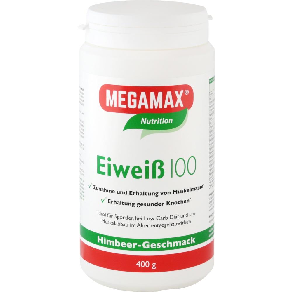 EIWEISS 100 Himbeer Megamax Pulver 400 g Pulver