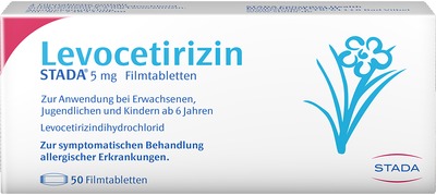 Levocetirizin STADA 5 mg 50 St Filmtabletten