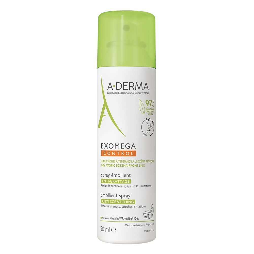 A-DERMA EXOMEGA CONTROL SPRAY RÜCKFETTEND 50 ml Spray