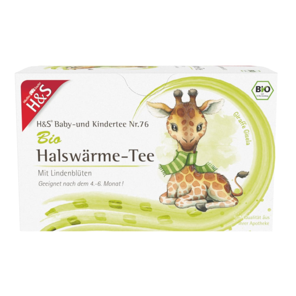 H&S Baby- und Kindertee Halswärme-Tee 20X1.5 g Filterbeutel