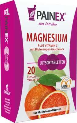 MAGNESIUM MIT Vitamin C PAINEX 20 St Lutschtabletten