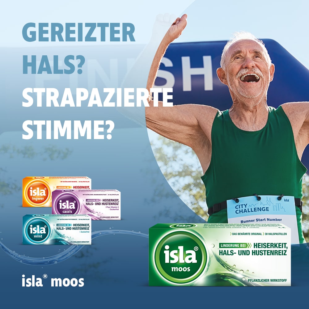 isla moos Halspastillen 30 St Pastillen