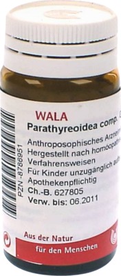 WALA Parathyreoidea comp. Globuli 20 g Globuli