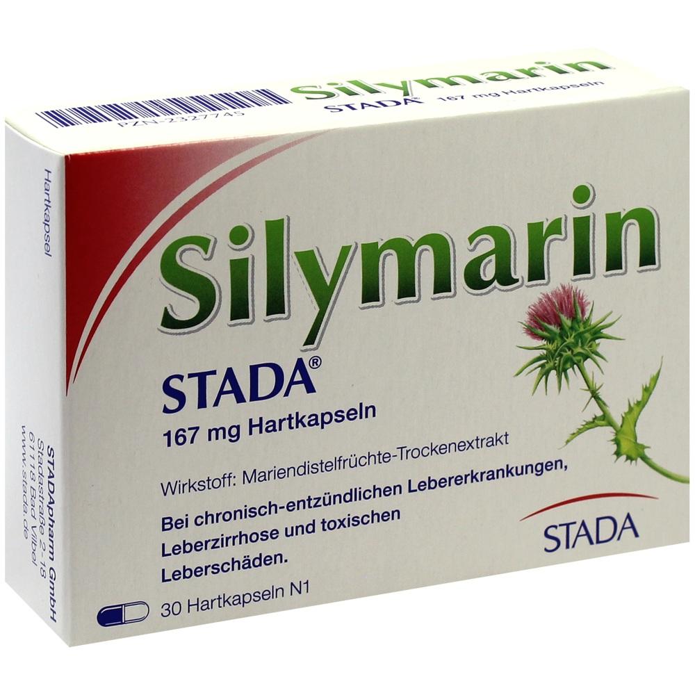 Silymarin STADA 167mg 30 St Hartkapseln