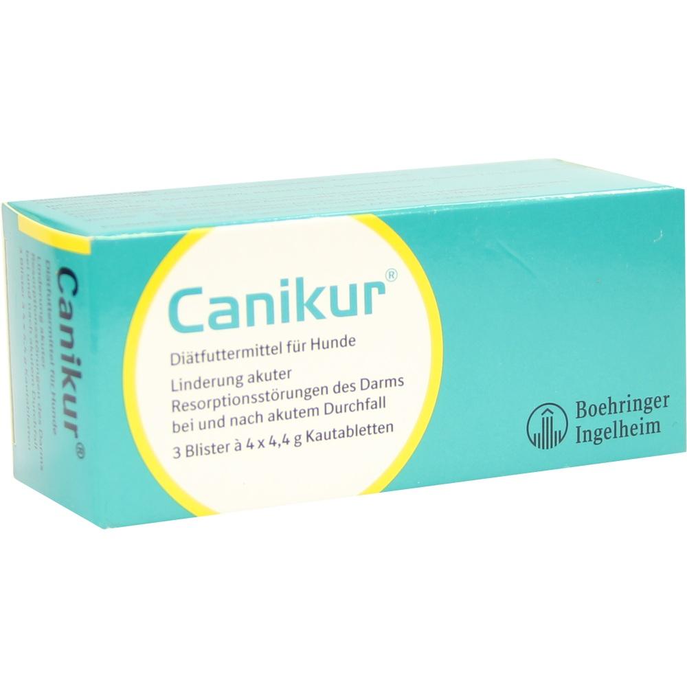 Canikur Kautabletten 12 Stk. für Hunde nach aktutem Durchfall 3X4 St Tabletten