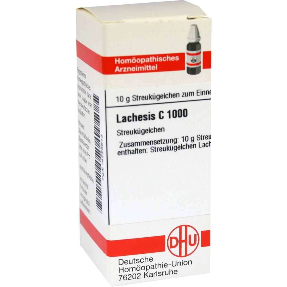 LACHESIS C 1000 Globuli 10 g Globuli