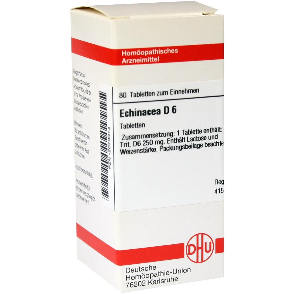 ECHINACEA HAB D 6 Tabletten 80 St Tabletten