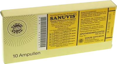 SANUVIS Injektion Ampullen 10X2 ml Ampullen