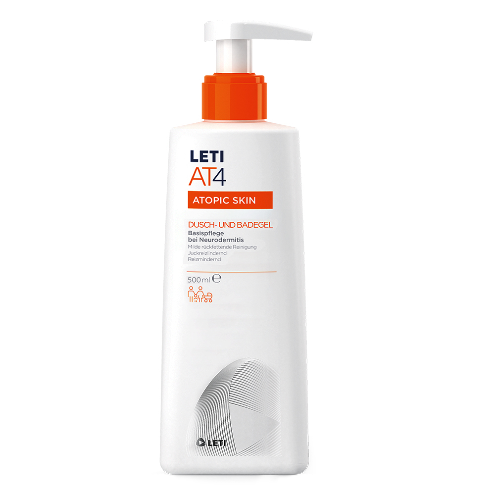 LETI AT 4 Dusch- und Badegel 500 ml Gel