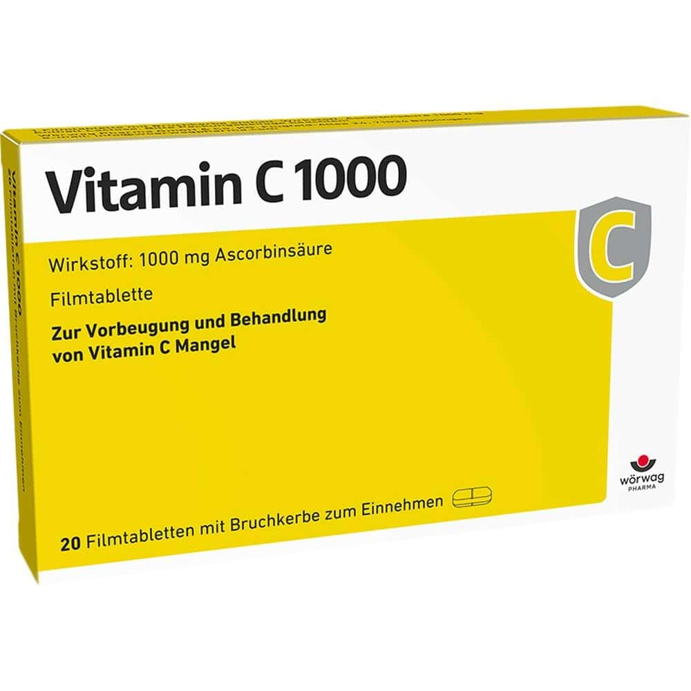 Vitamin C 1000  20 St Filmtabletten