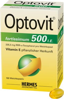Optovit fortissimum 500 I.E. 100 St Kapseln