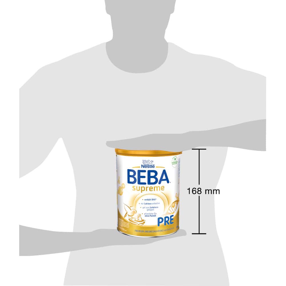 Nestle BEBA supreme PRE Anfangsnahrung von Geburt an 800 g Pulver