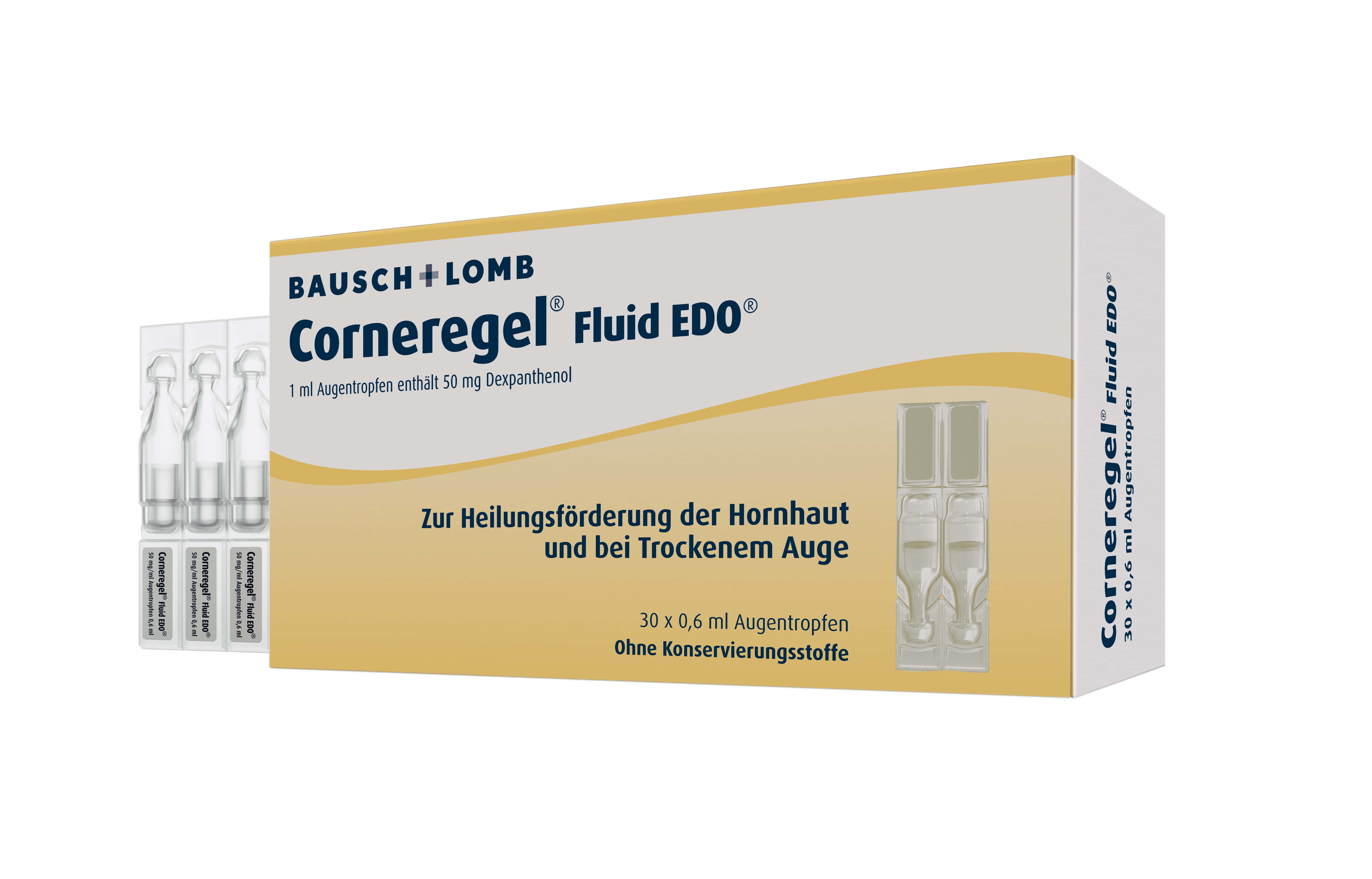 Corneregel Fluid EDO 30X0.6 ml Augentropfen