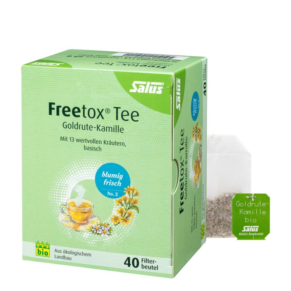 Salus Freetox Tee Goldrute-Kamille Bio  40 St Filterbeutel