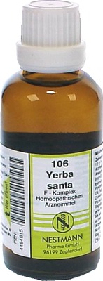 YERBA SANTA F Komplex Nr.106 Dilution 50 ml Dilution