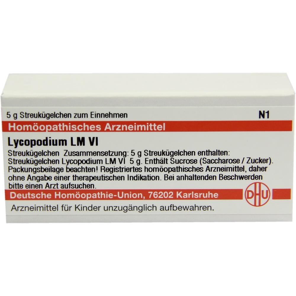 LM LYCOPODIUM VI Globuli 5 g Globuli