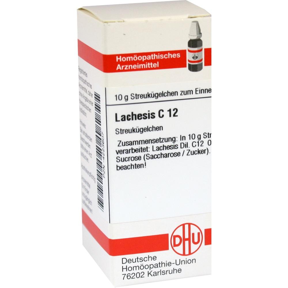 LACHESIS C 12 Globuli 10 g Globuli