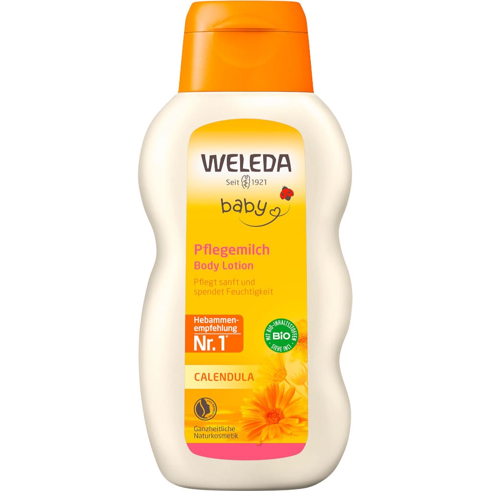 Weleda Baby Pflegemilch Calendula 200 ml Milch