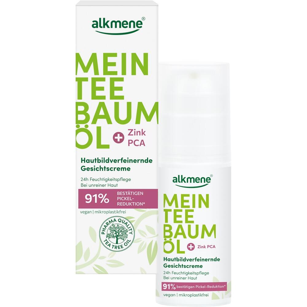 alkmene MEIN TEE BAUM ÖL Hautbildverfeinernde Gesichtscreme 50 ml Creme